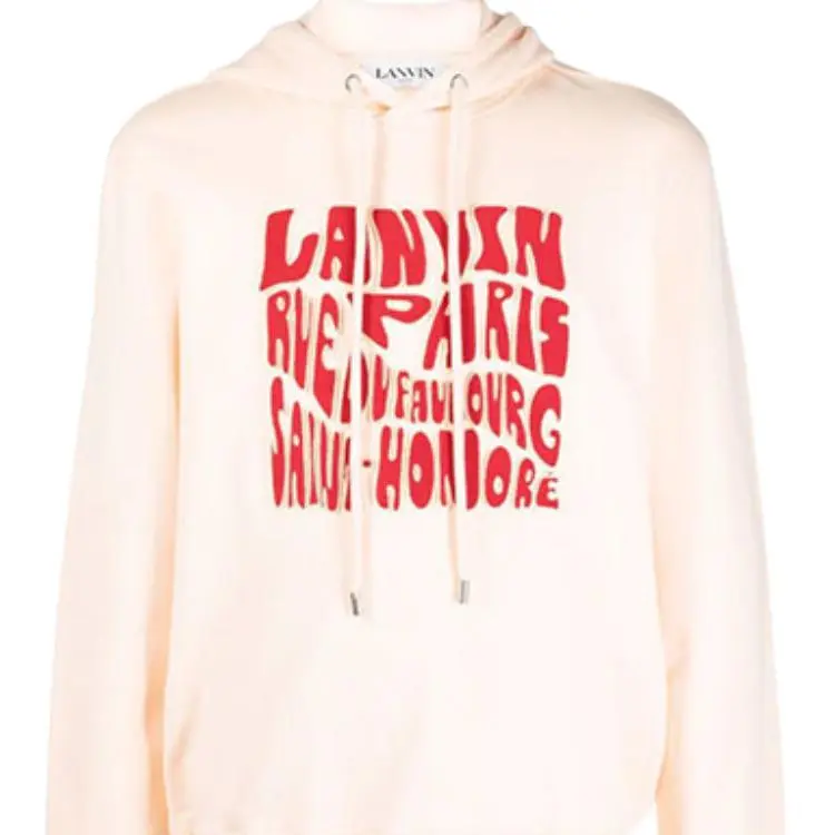 Lanvin Sweatshirts Men Light Orange-4