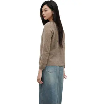 ONE SHALLOW Knitwear Women's Natural Camel Hair
