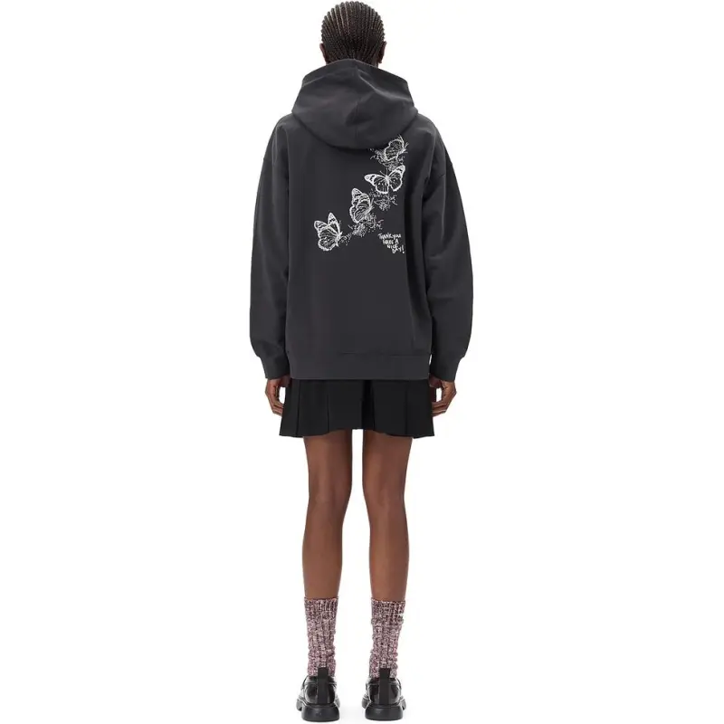 GANNI Graphic print Hoodie-1
