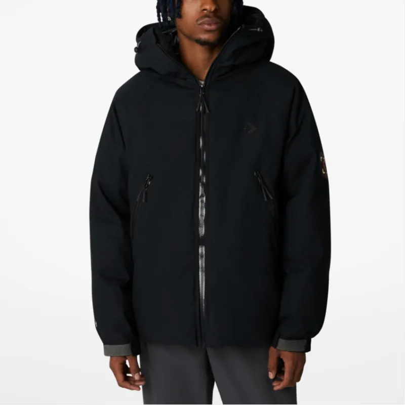Converse Counter Climate Down Jackets Unisex Black-4