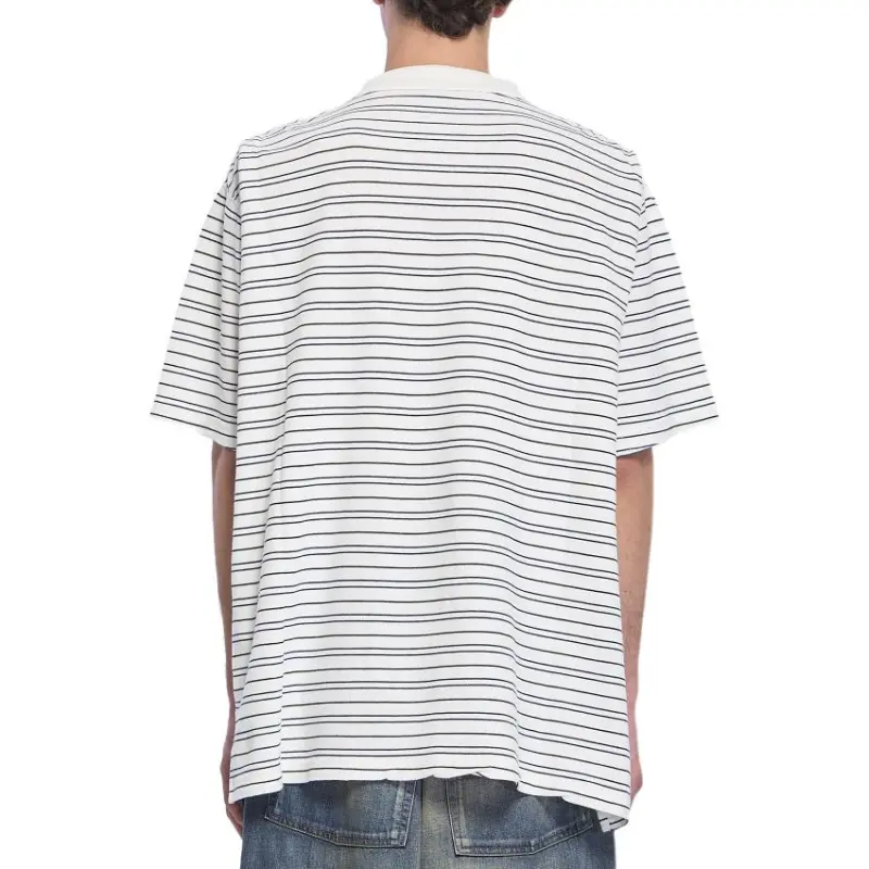Balenciaga Logo embroidered Polo Shirt-4