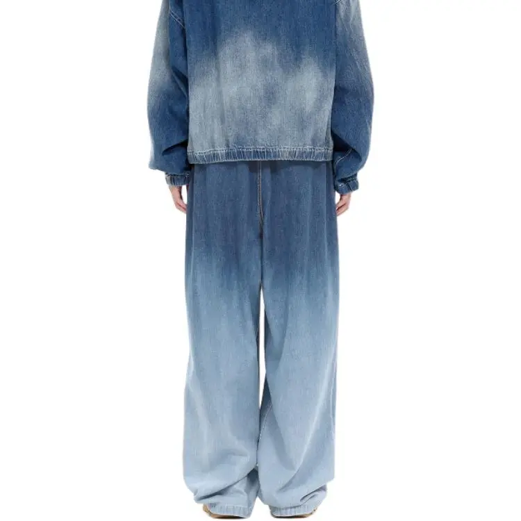 WE11DONE SS25 Jeans Unisex Blue-3