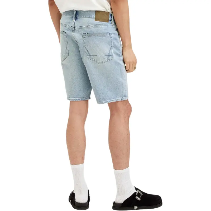 ALLSAINTS Denim Shorts Men's Light Blue-1