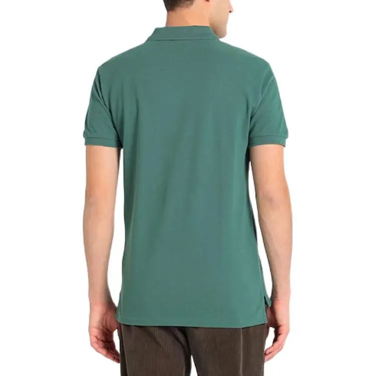 Polo Ralph Lauren Logo Embroidered Straight Hem Polo Shirt-4
