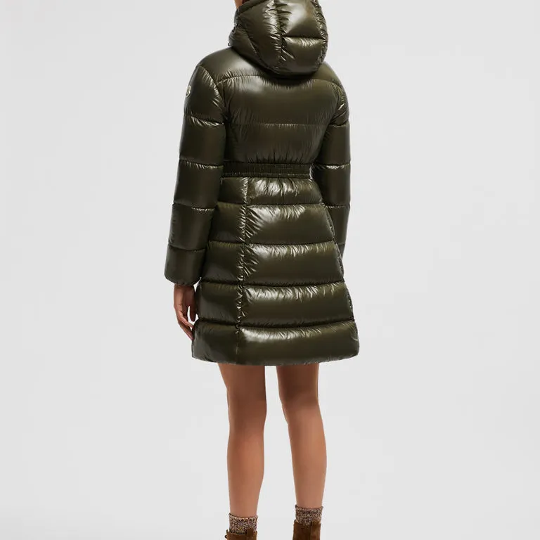 Moncler Bellevue Long Down Coat-2