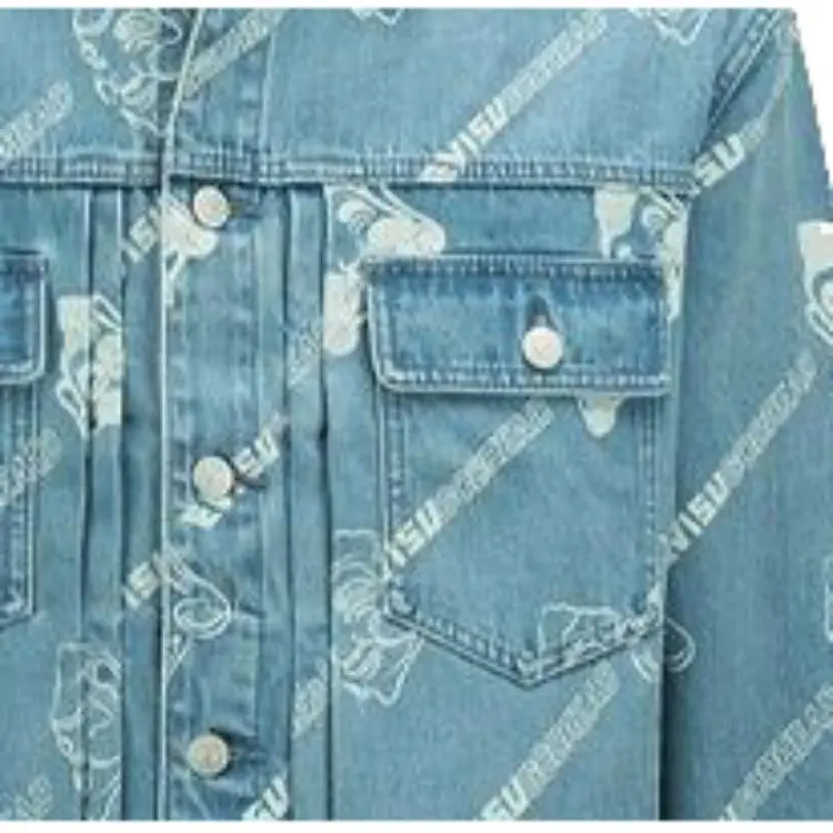 EVISU Denim Jacket Men's Denim Blue-2