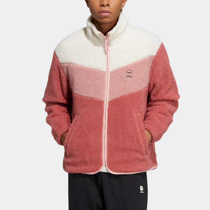 Adidas Neo Velvet Jackets Unisex Red-1