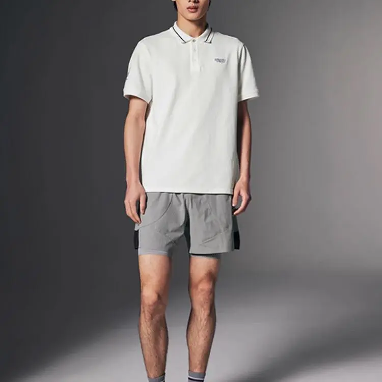 Saucony Polo Shirt Unisex White-3