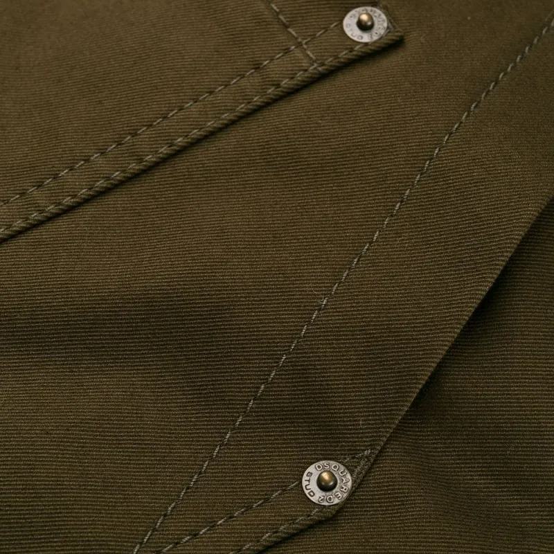 DSQUARED 2 Parka Coats Men Green-6
