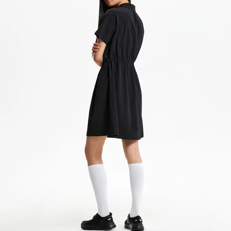 New Balance WOMENFROZEN Short Sleeved Dress Women's Black-5
