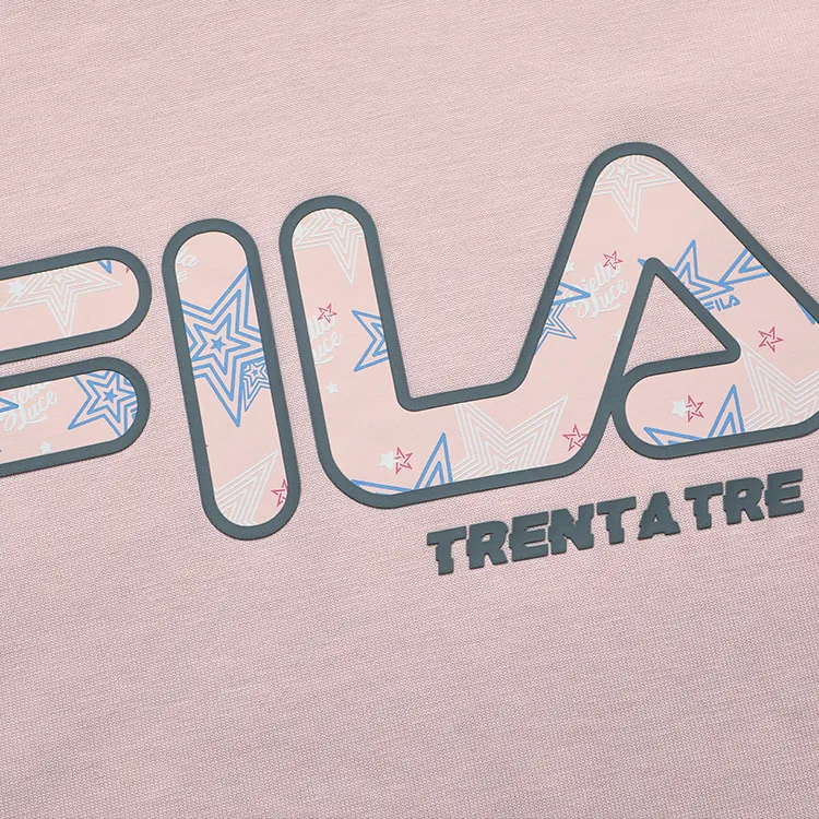 FILA FUSION T Shirts Women's Bright And Pink-3