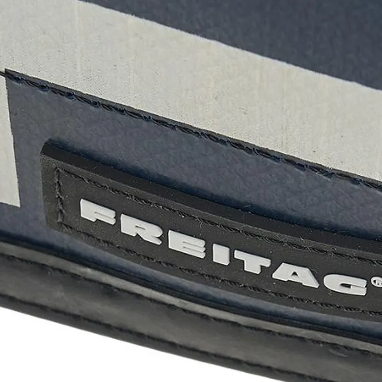 FREITAG F40 JAMIE Polyester Messenger Bag Crossbody Bag Shoulder Bag Unisex Marine Blue & White-6