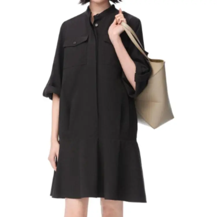 LOEWE Cotton Shirtdress-2