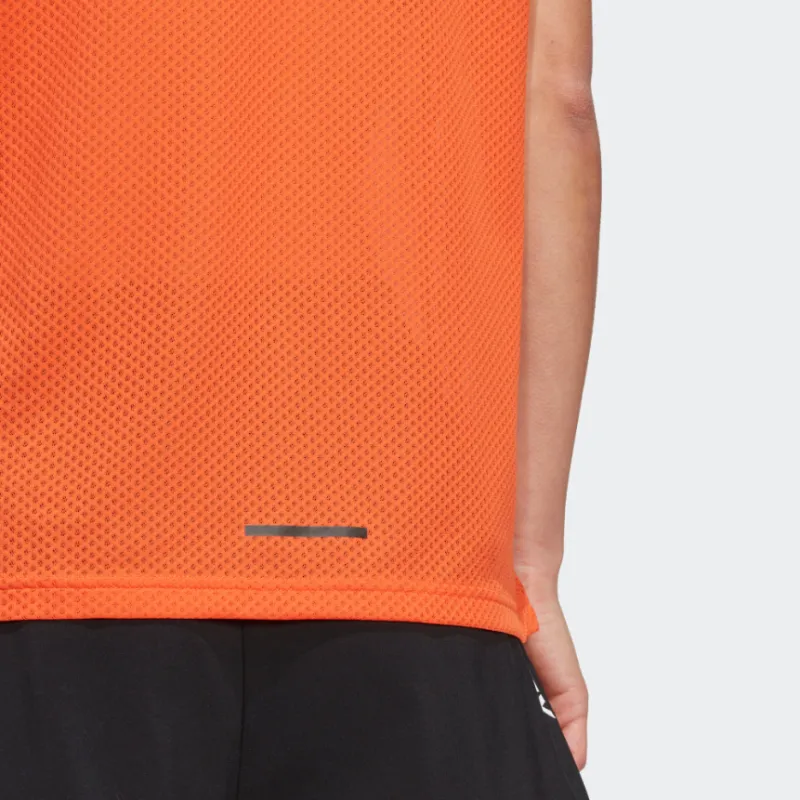 Adidas T-Shirt Women's Half Impact Orange-5