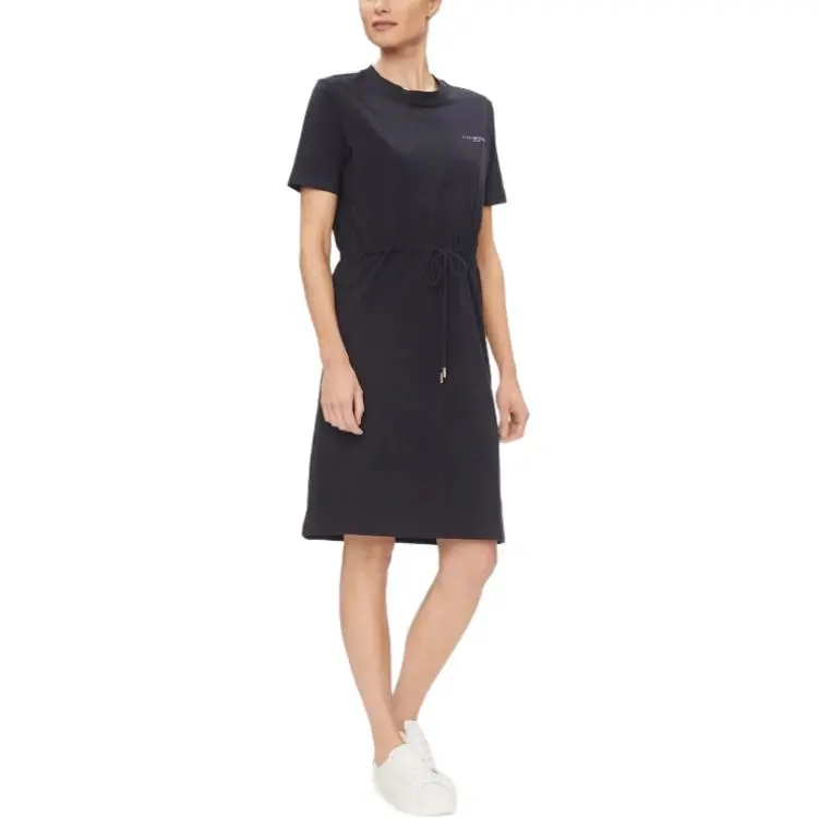 Tommy Hilfiger Short Sleeved Dress Women's Sky Blue-4
