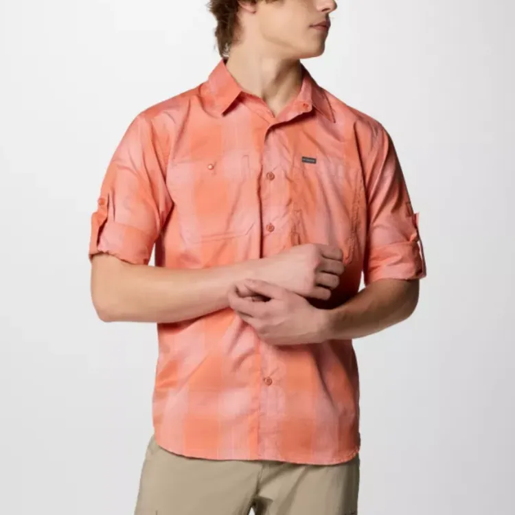 Columbia Silver Ridge Utility Lite Shirt Men's Red-2