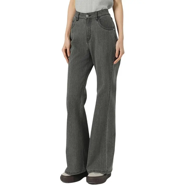 Palladium Jeans Women's Black Denim Color-3