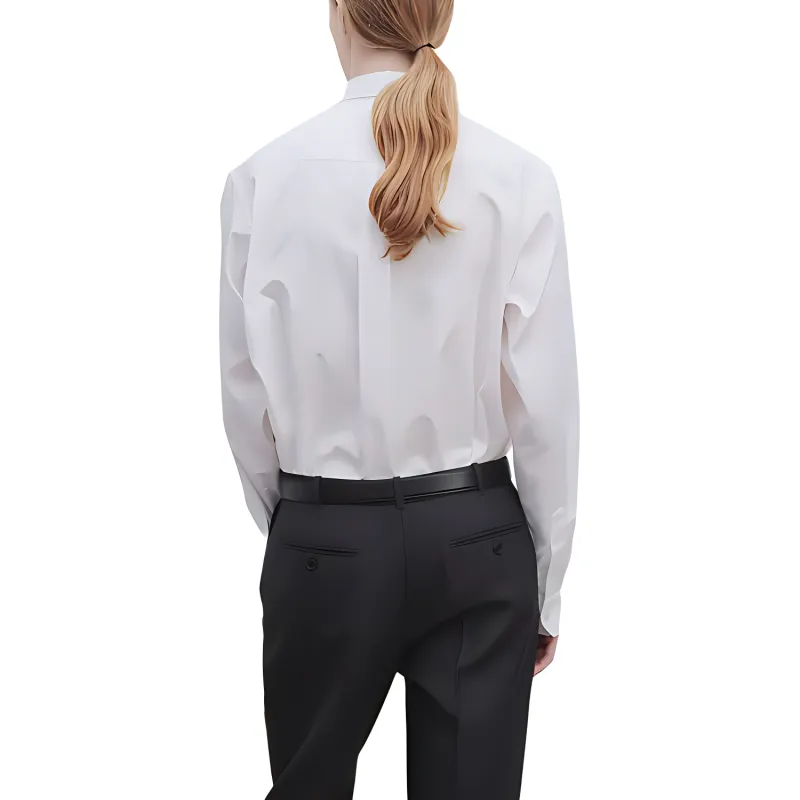 THE ROW Shirts Men White-3