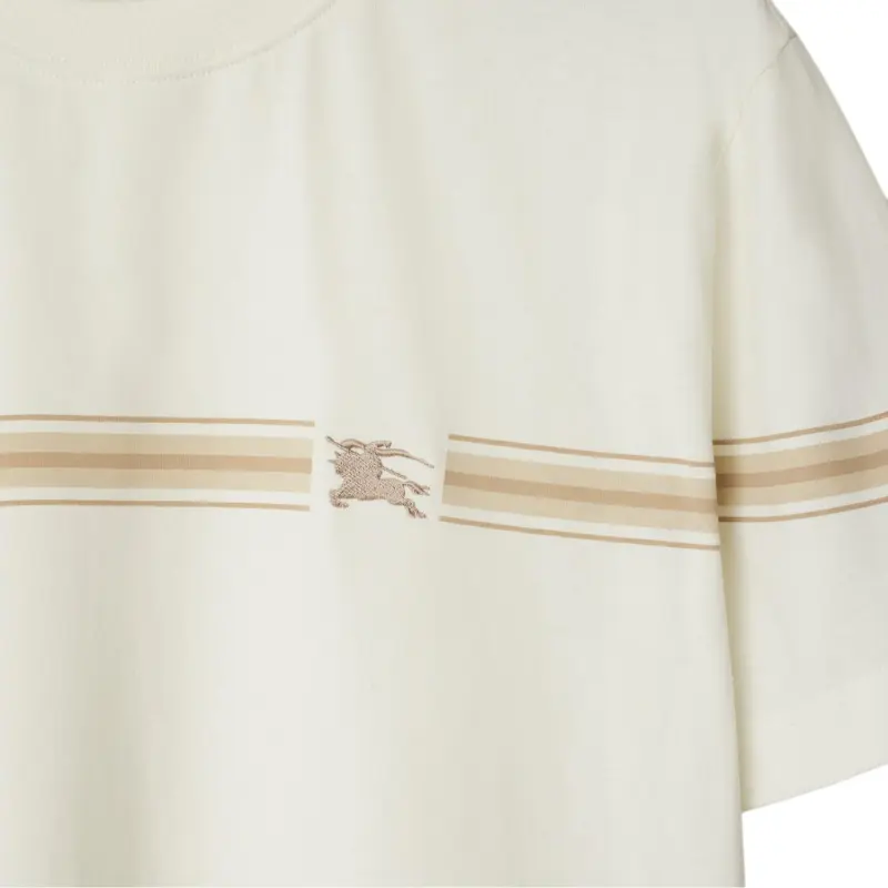 Burberry Striped Crewneck T Shirt-4