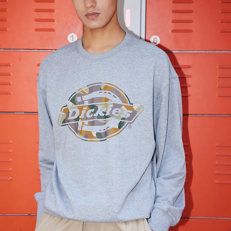 Dickies Medium Feather Gray Sweatshirt DK0A87ZR Unisex-2