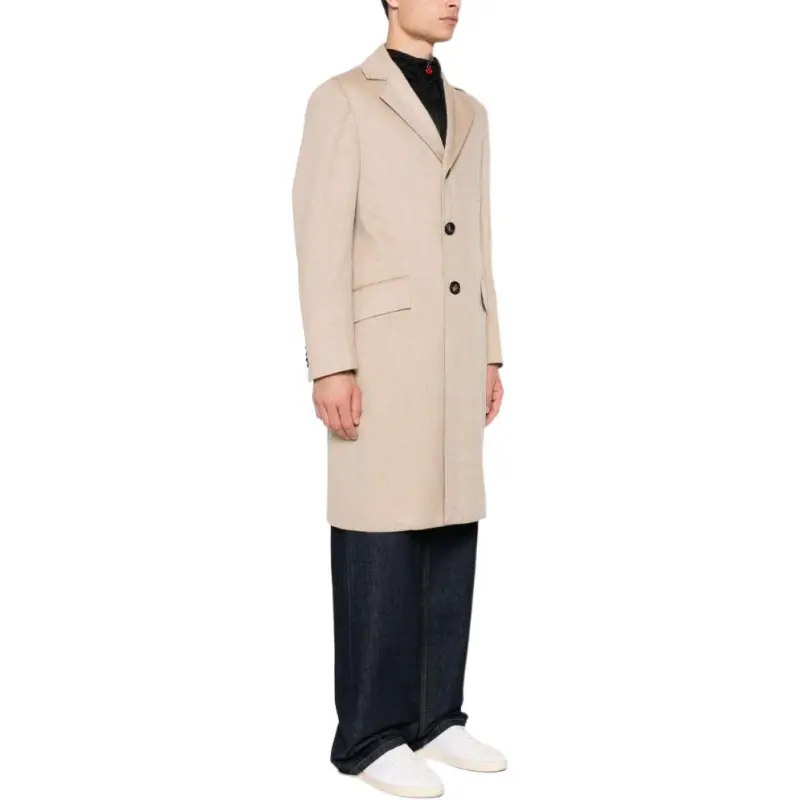 KITON Single breasted Coat-3