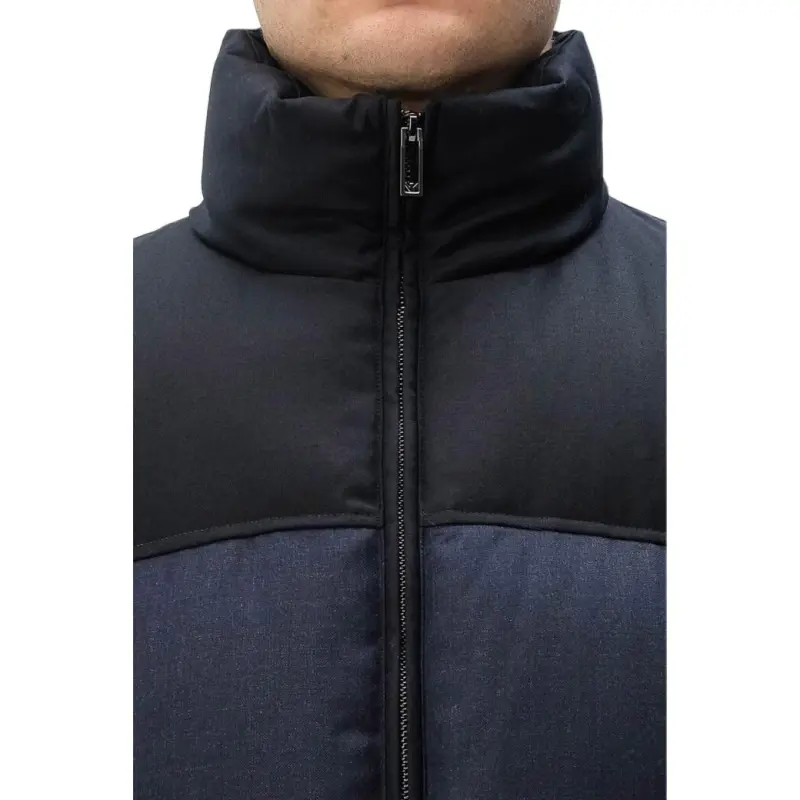 EMPORIO ARMANI Funnel Neck Zipped Padded Jacket-4