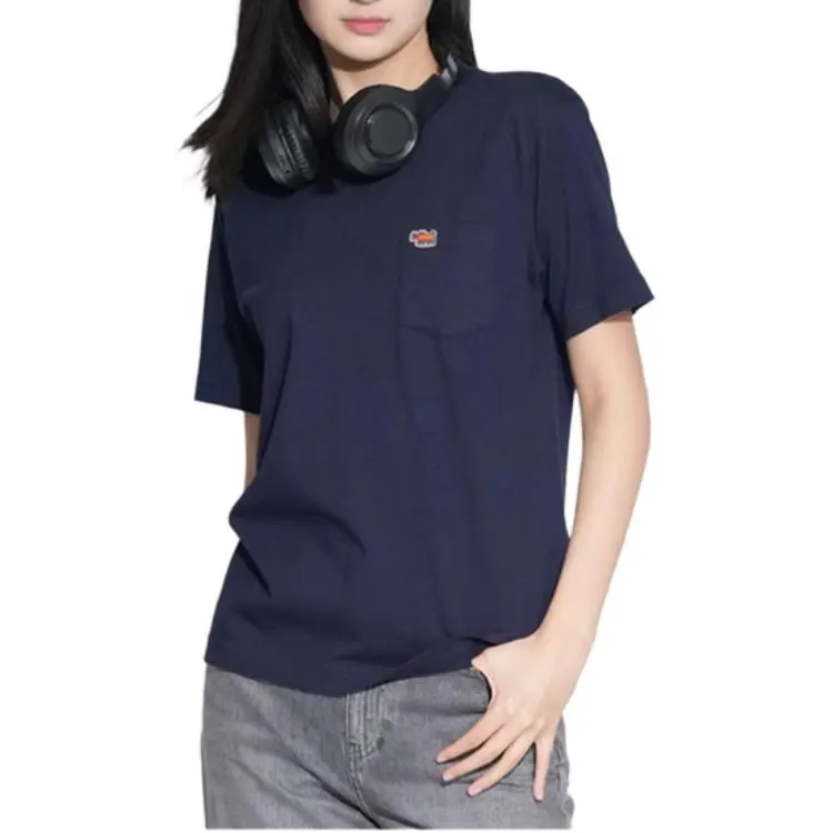 UNIQLO T Shirt Unisex Navy Blue-3