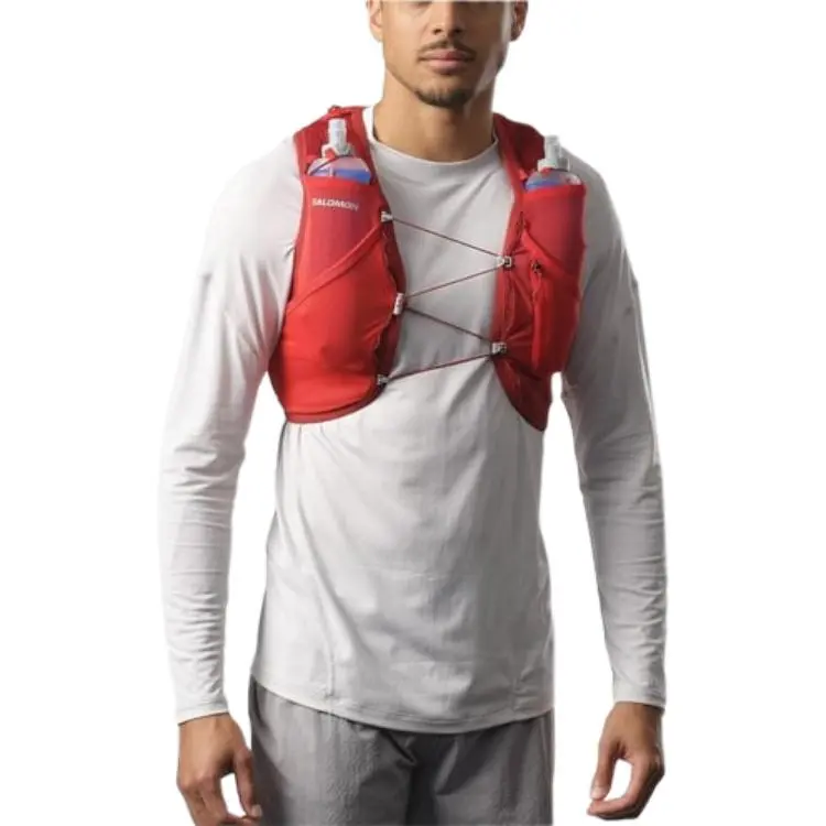 SALOMON Tank Tops Unisex Red-2