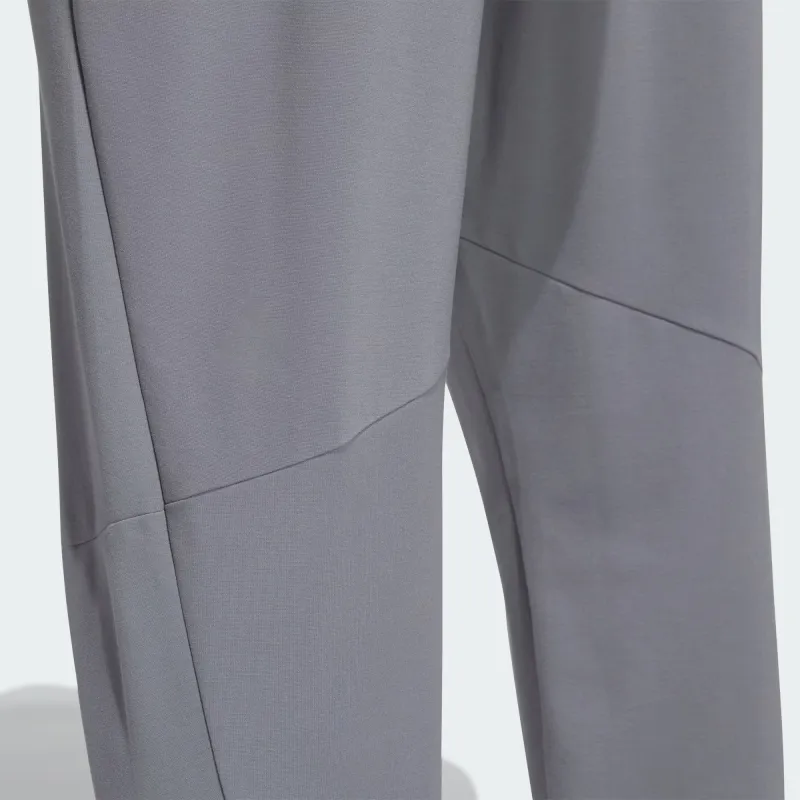 Adidas WZ KNIT JOGGERS Casual Pants Men's Light Gray-4