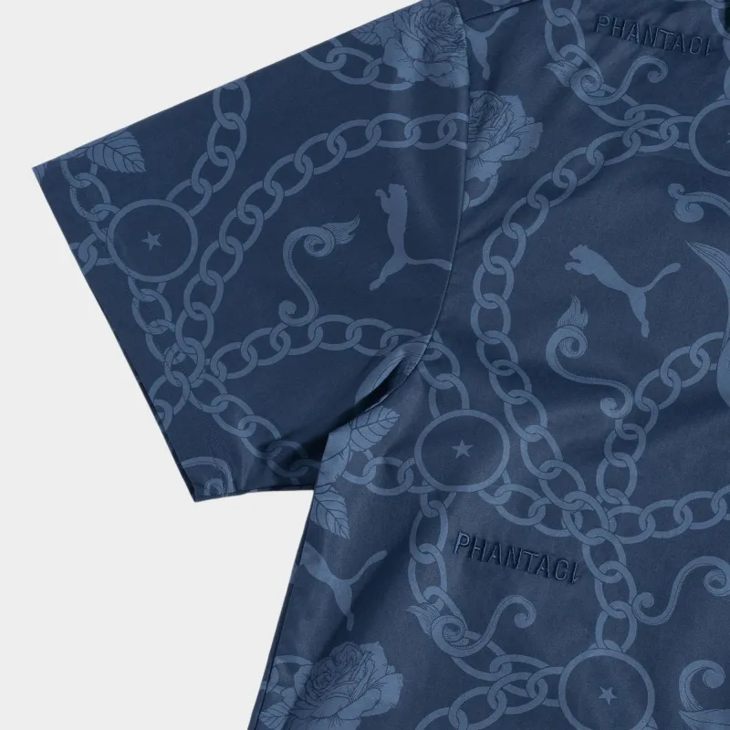 PUMA X Phantaci Co branded Series Shirt Unisex Tweed Blue-4