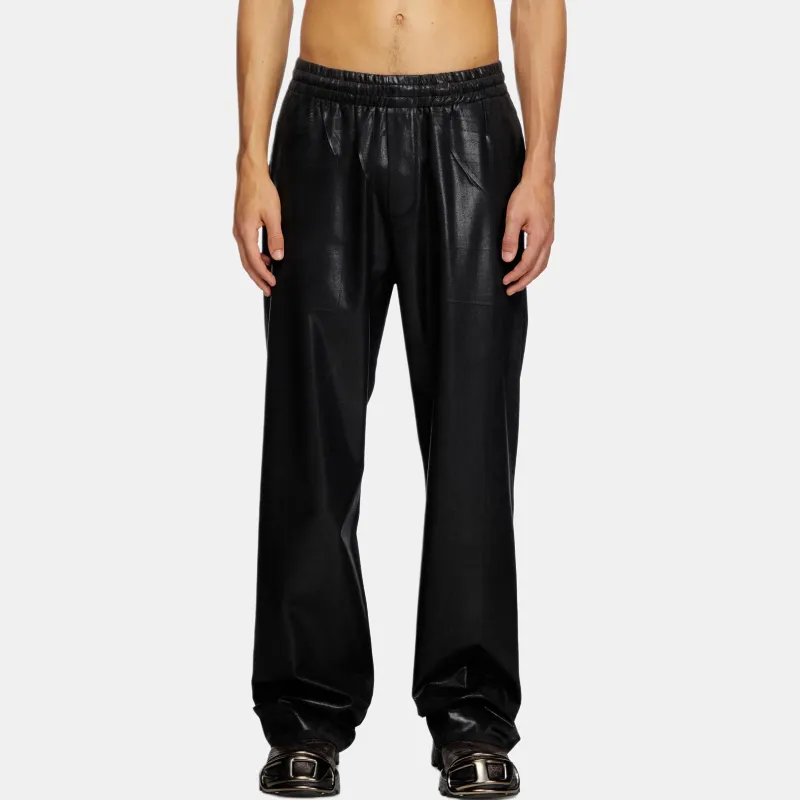 DIESEL Wool Drawstring Trousers-2