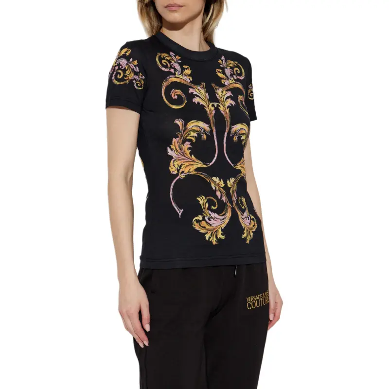 VERSACE JEANS COUTURE Barroco print T shirt-4