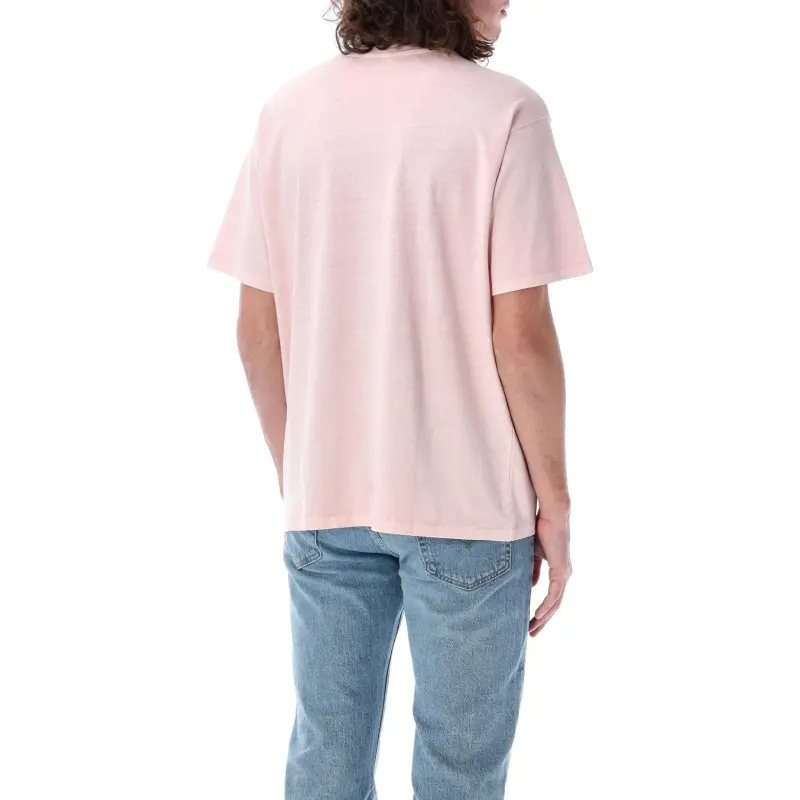 Levis T Shirts Men Pink-1