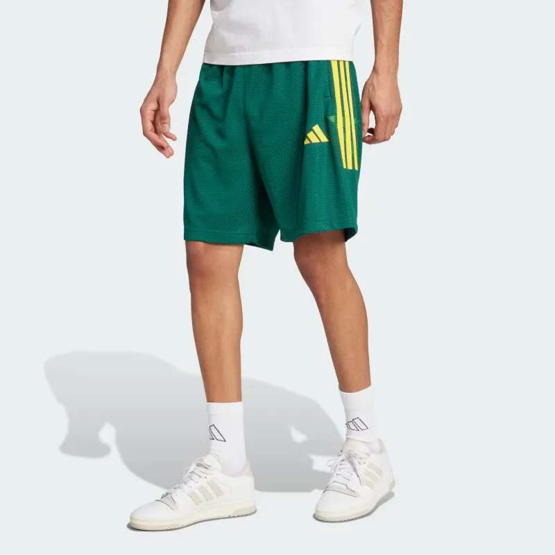 Adidas TIRO NATIONS PACK Casual Shorts Unisex Preppy Green/Daring Gold/Blanche Green-1