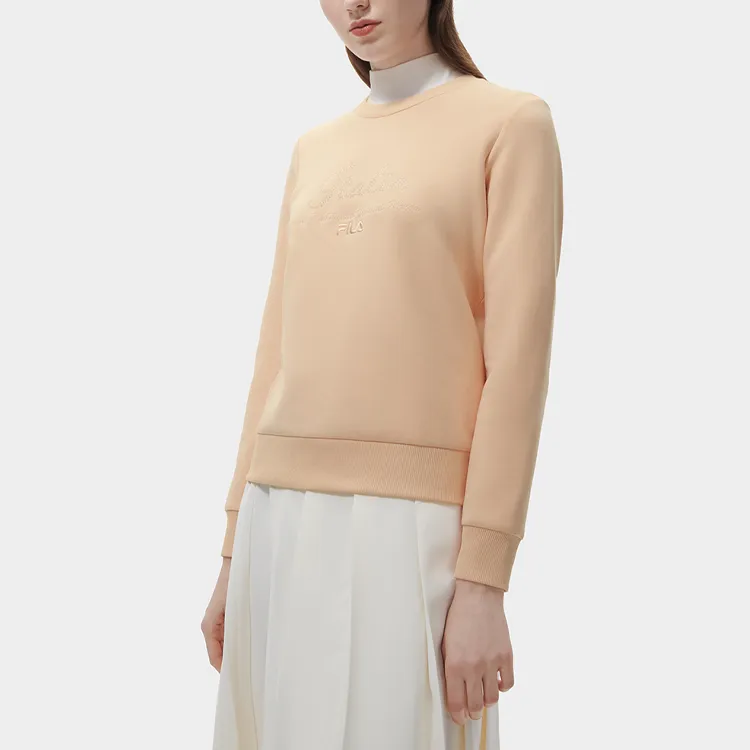 FILA Sweatshirts Women's Dreamy Orange-4