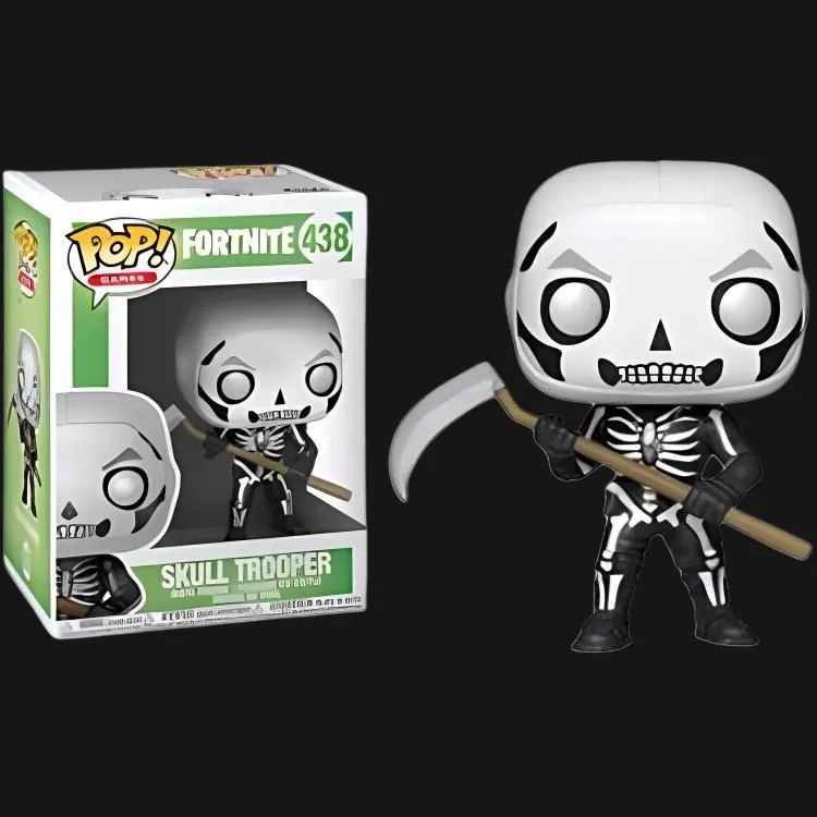 Funko POP! Collection GAMES Fortnite Skull Trooper Chibi Figures 9.5cm-2
