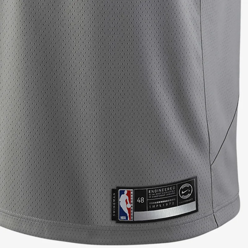 Nike X NBA Basketball Jersey Men's Gray-3