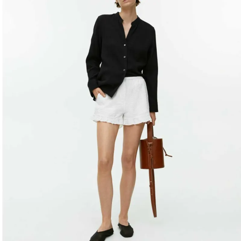 ARKET Casual Shorts Women's White-2