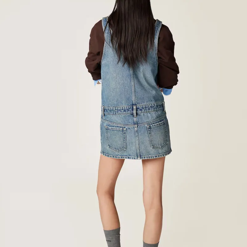 MIU MIU Denim Mini Dress-2