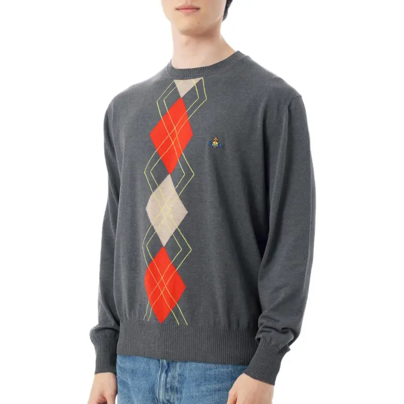 Vivienne Westwood Logo Embroidered Crewneck Jumper-2