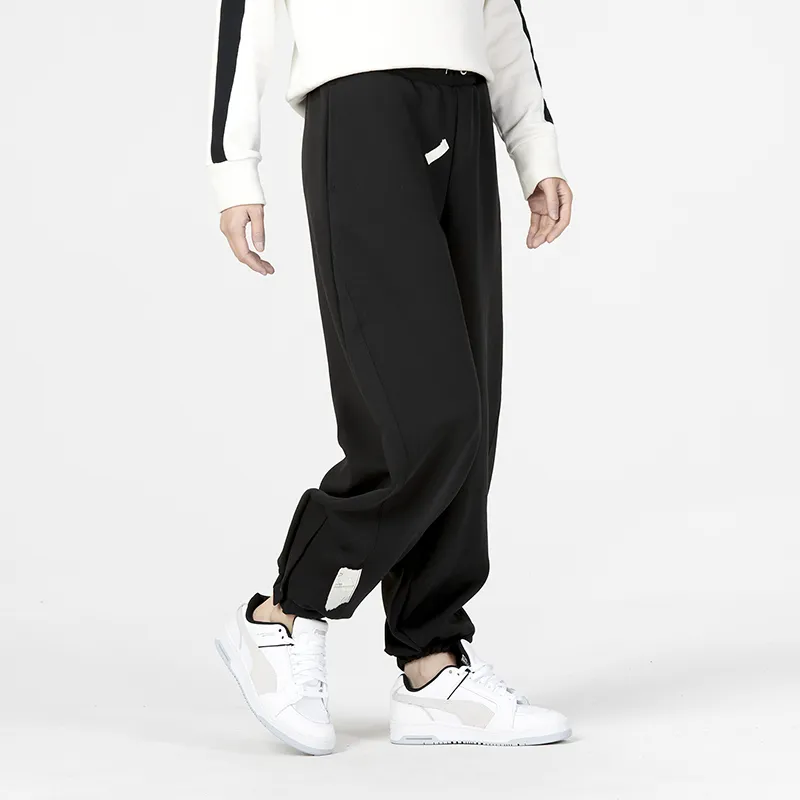PUMA CNY Knitted Sweatpants Women's Black-4