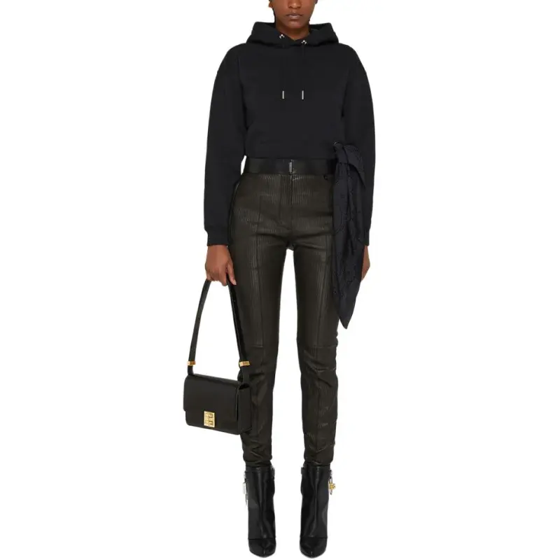 Givenchy Scarf detail Cotton Hoodie-2