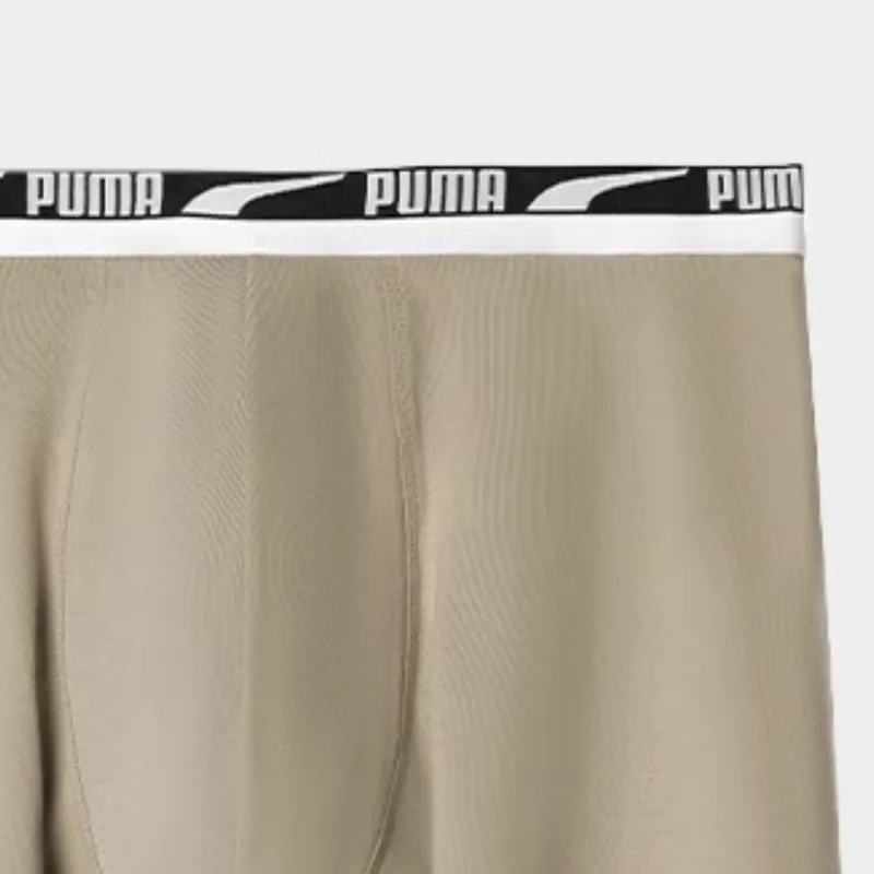 PUMA Underpants Men's 2 Pack Khaki-3