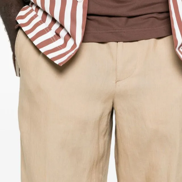 Orlebar Brown Alex Tapered Linen Trousers-4