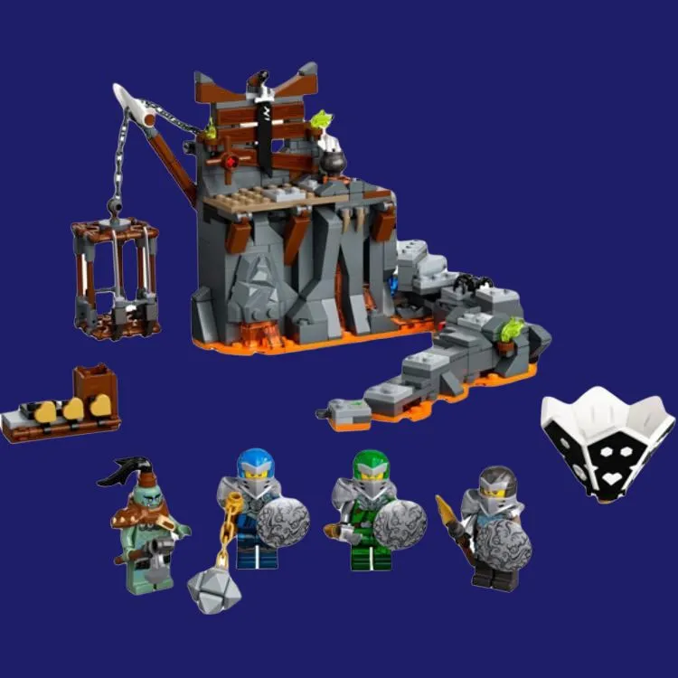LEGO Phantom Ninja Collection Skeleton Dungeon Journey Building Blocks 400pcs 71717-3