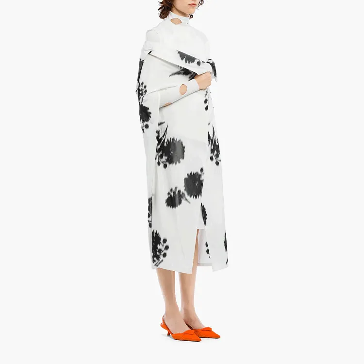 PRADA Cloaks Women's White-3