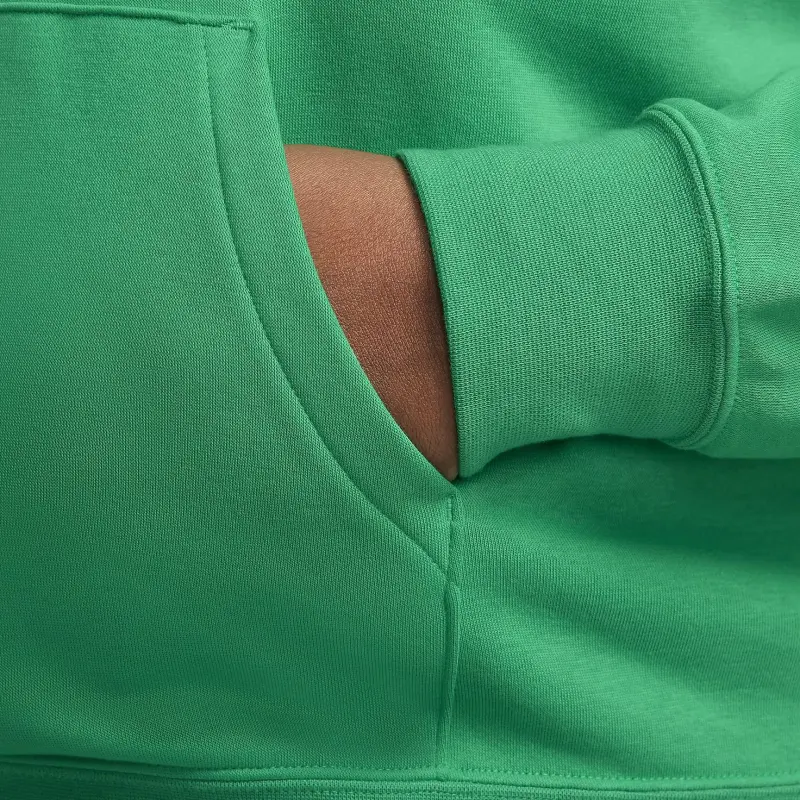 Nike Sportswear Club Fleece Sweatshirt Women's Sports Field Green White-2