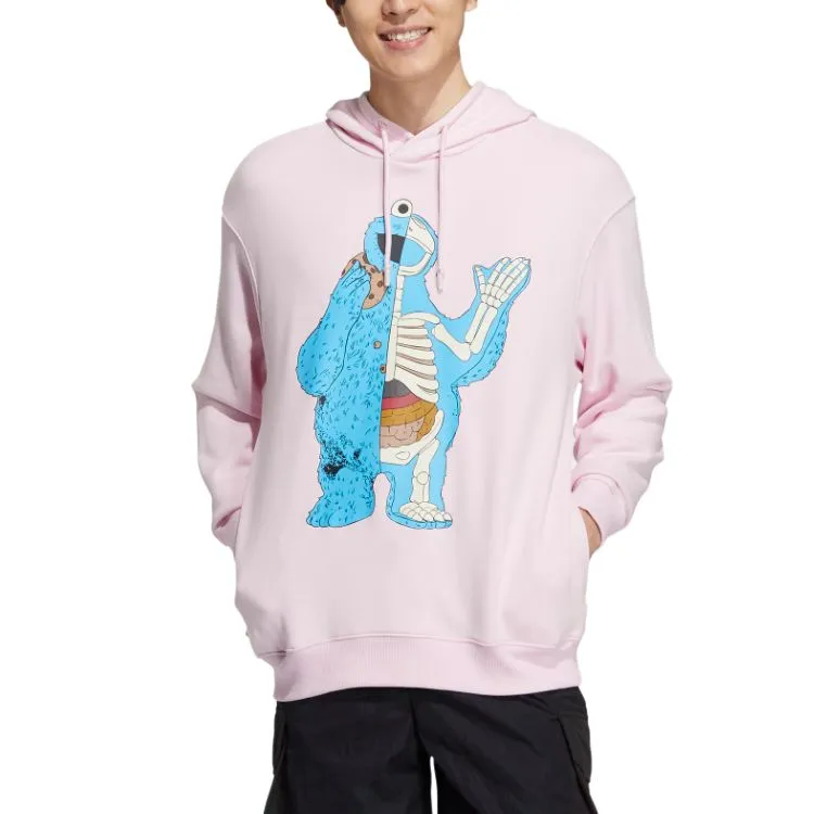 Sesame Street X Adidas Neo Sweatshirts Unisex Pink-1