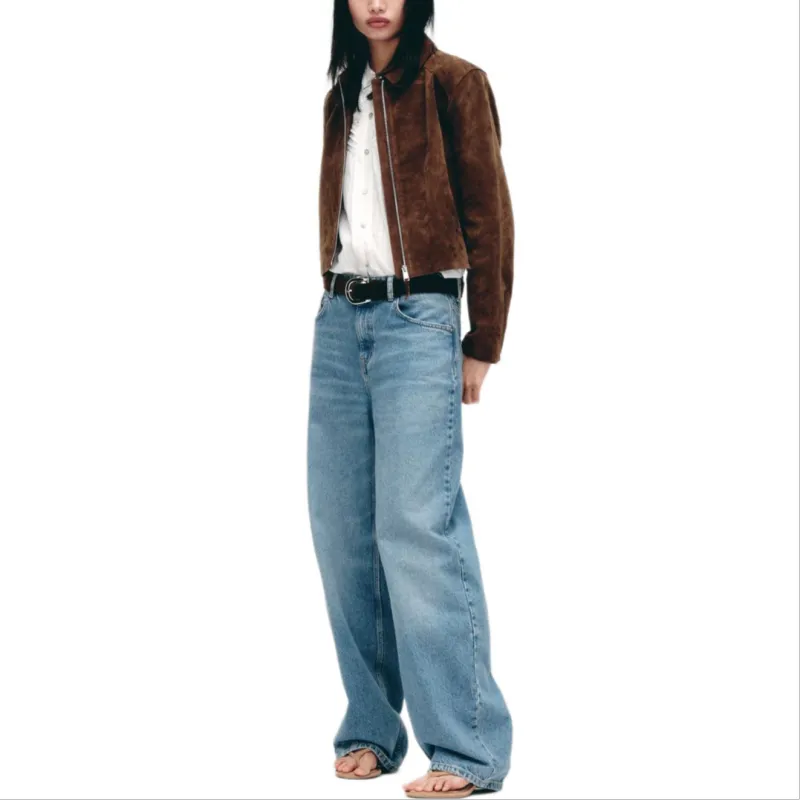 ZARA Jeans Women's Light Blue-3