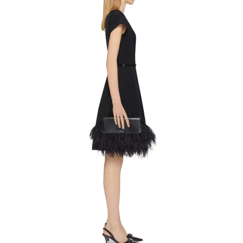 Givenchy 4G Bow Short Sleeved Mini Dress-4